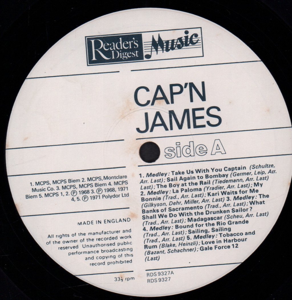 James Last - Cap'n James - Lp