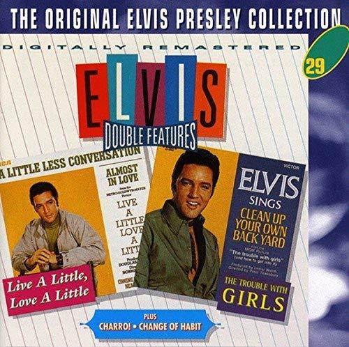 Elvis Presley - Live A Little.../Trouble With Girls/Change of Habit/Charro: Double Feature/Original Soundtracks - Cd