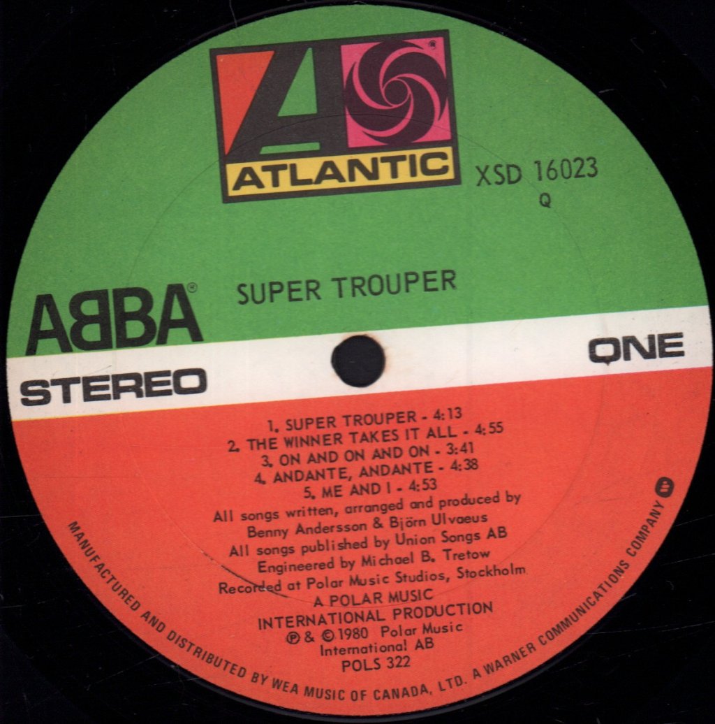 ABBA - Super Trouper - Lp