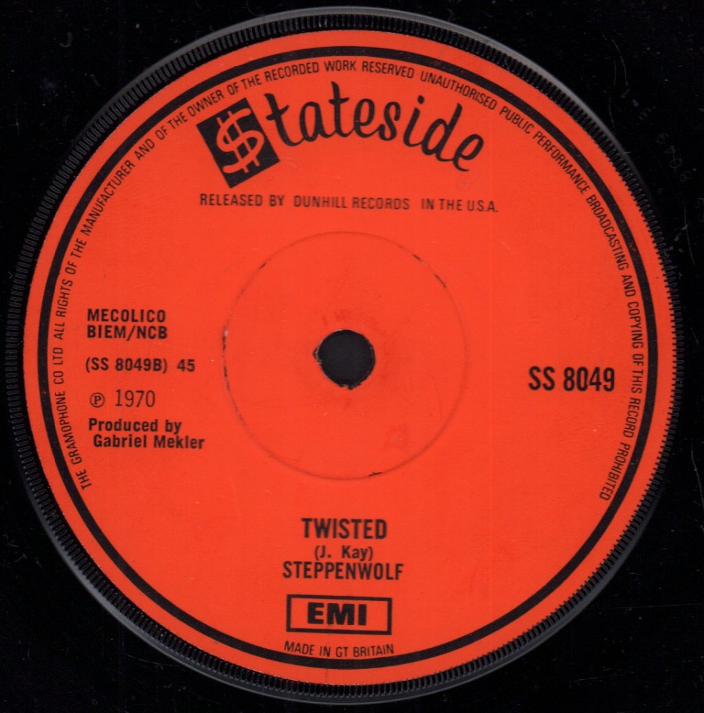 Steppenwolf - Hey Lawdy Mama - 7 Inch