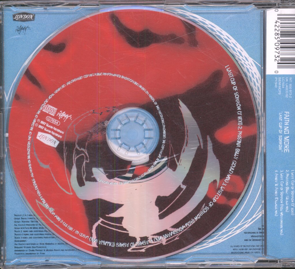 Faith No More - Last Cup Of Sorrow - Cd