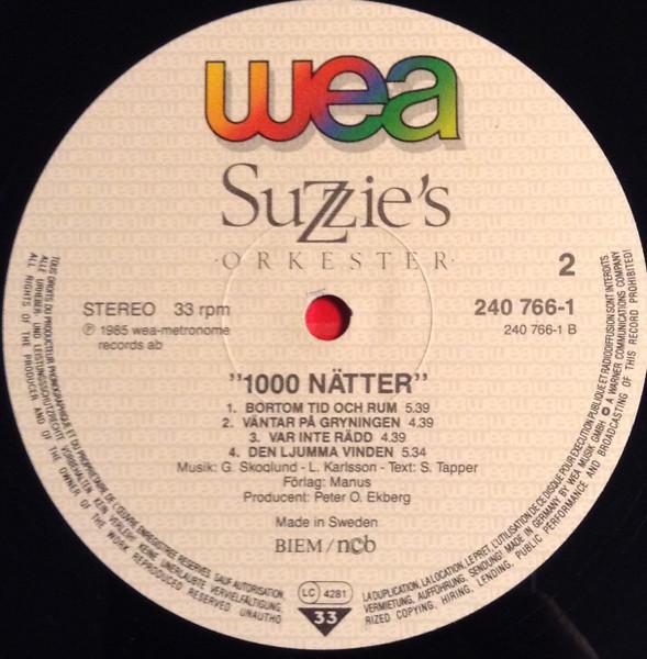 Suzzies Orkester - 1000 Nätter - Lp