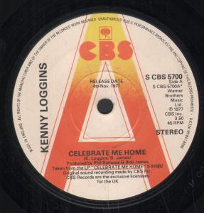 Kenny Loggins - Celebrate Me Home - 7 Inch