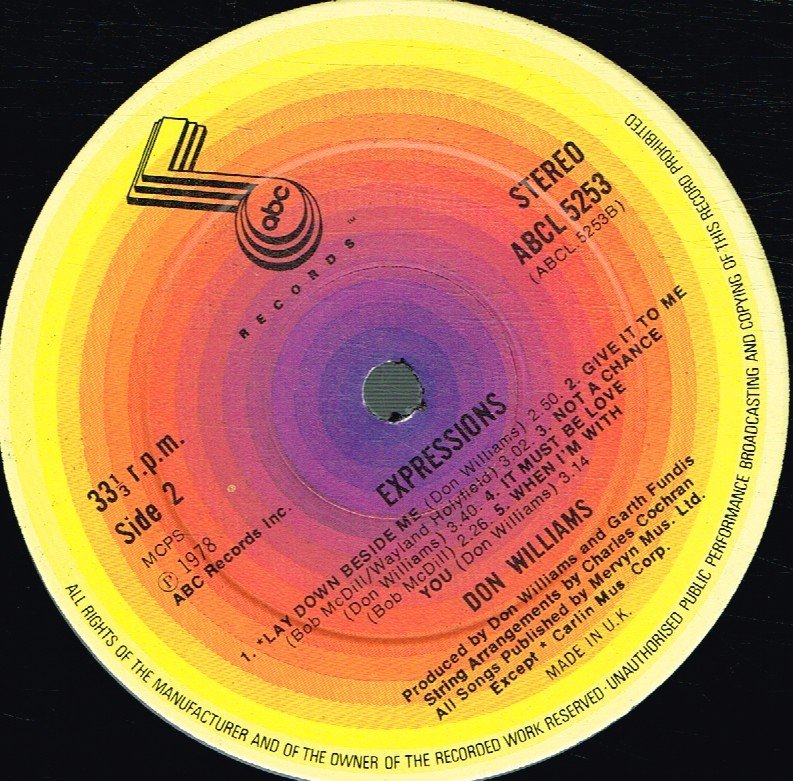 Don Williams - Expressions - Lp