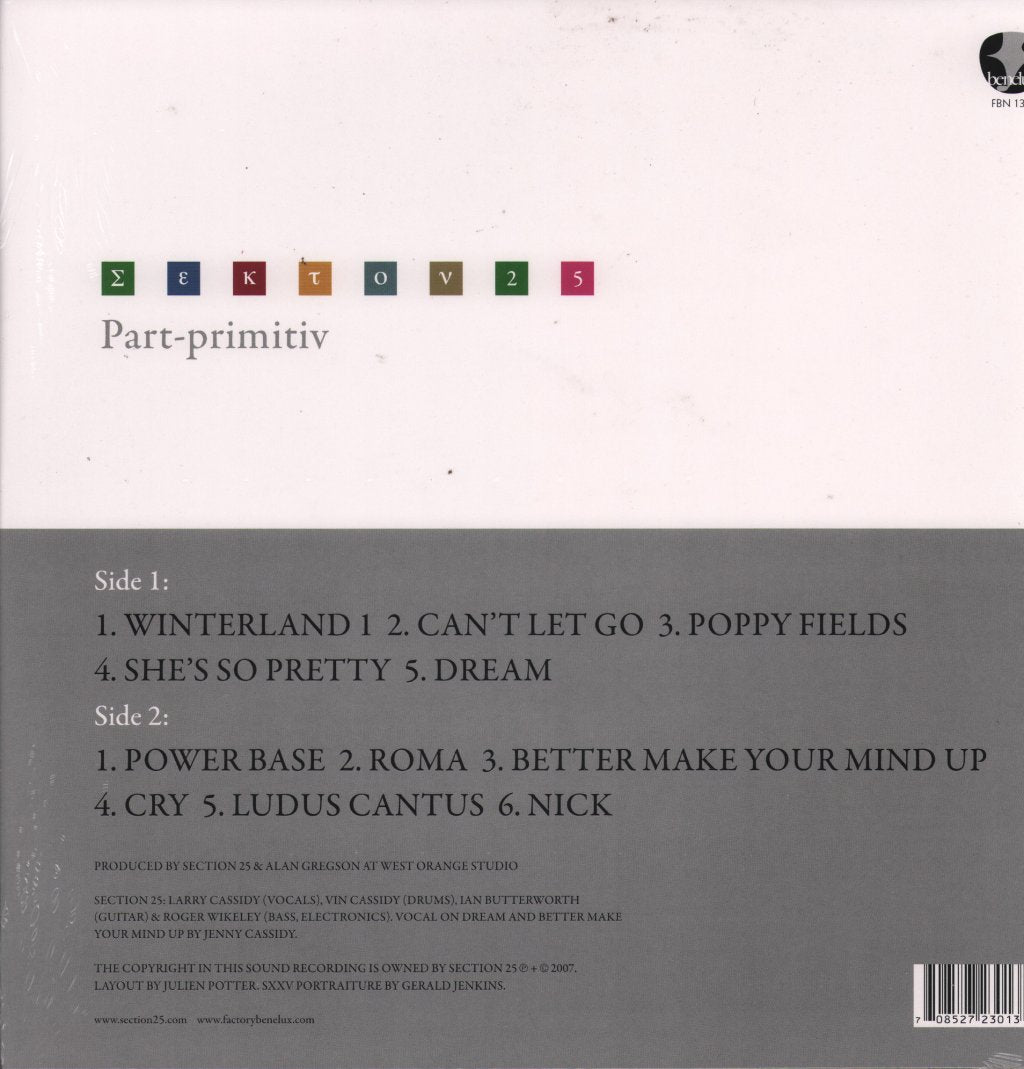 Section 25 - Part-primitiv - Lp