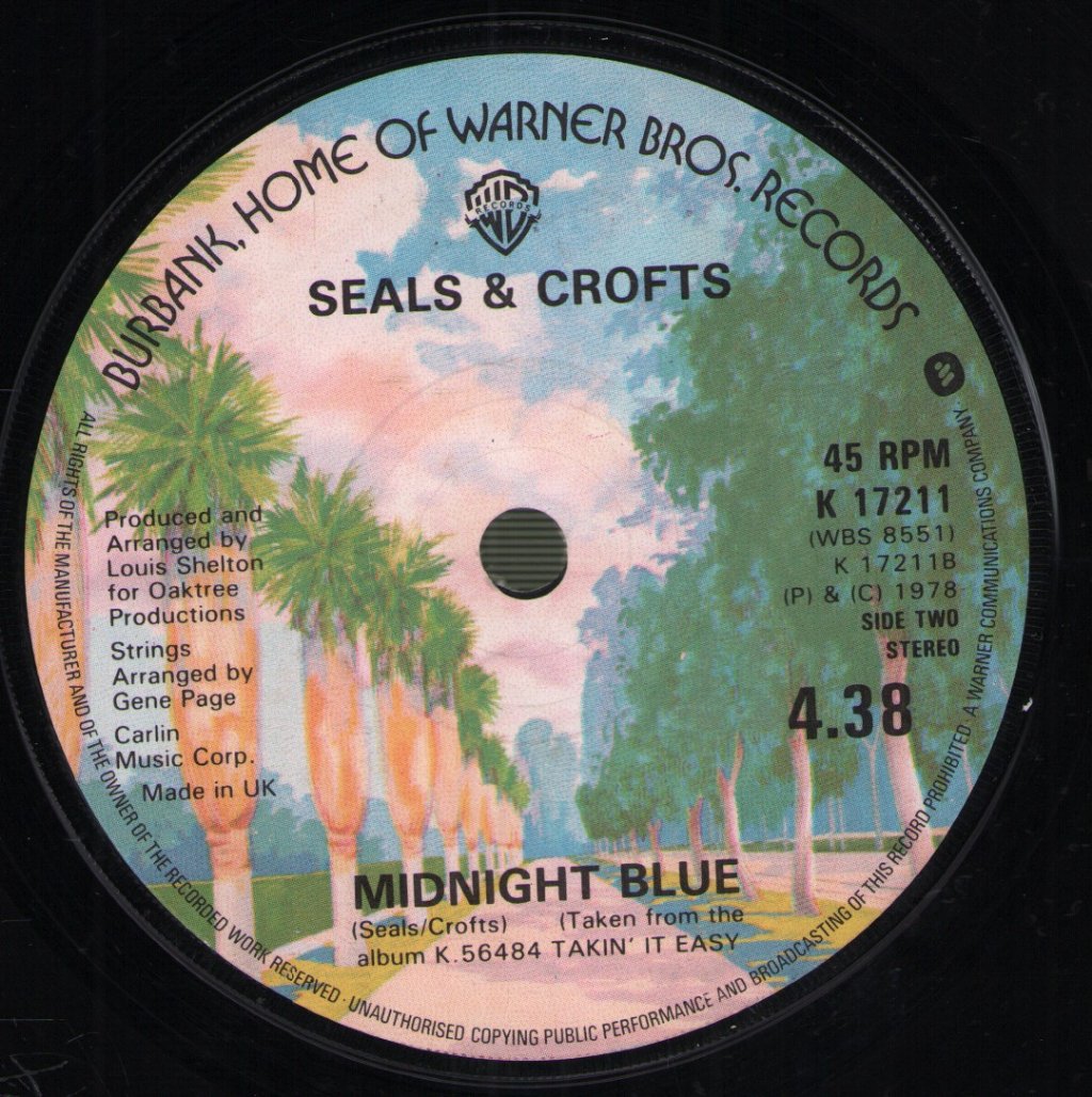 Seals And Crofts - You're The Love - 7 Inch