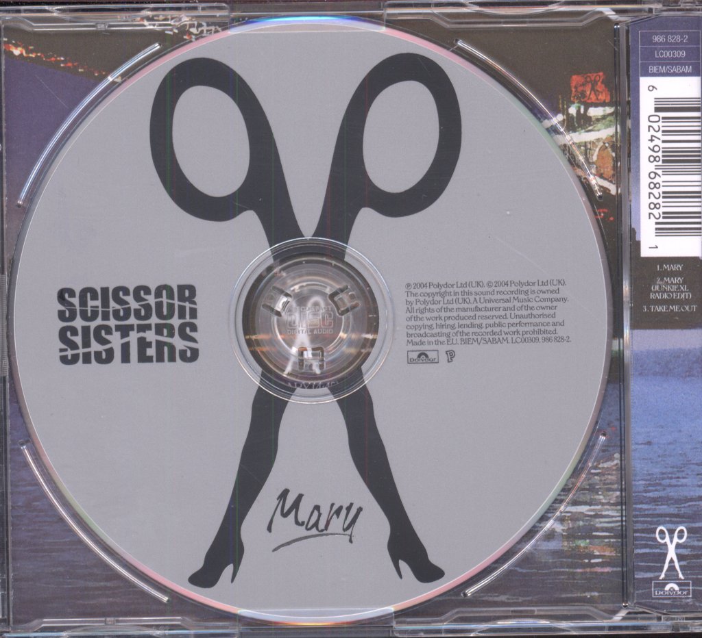 Scissor Sisters - Mary - Cd