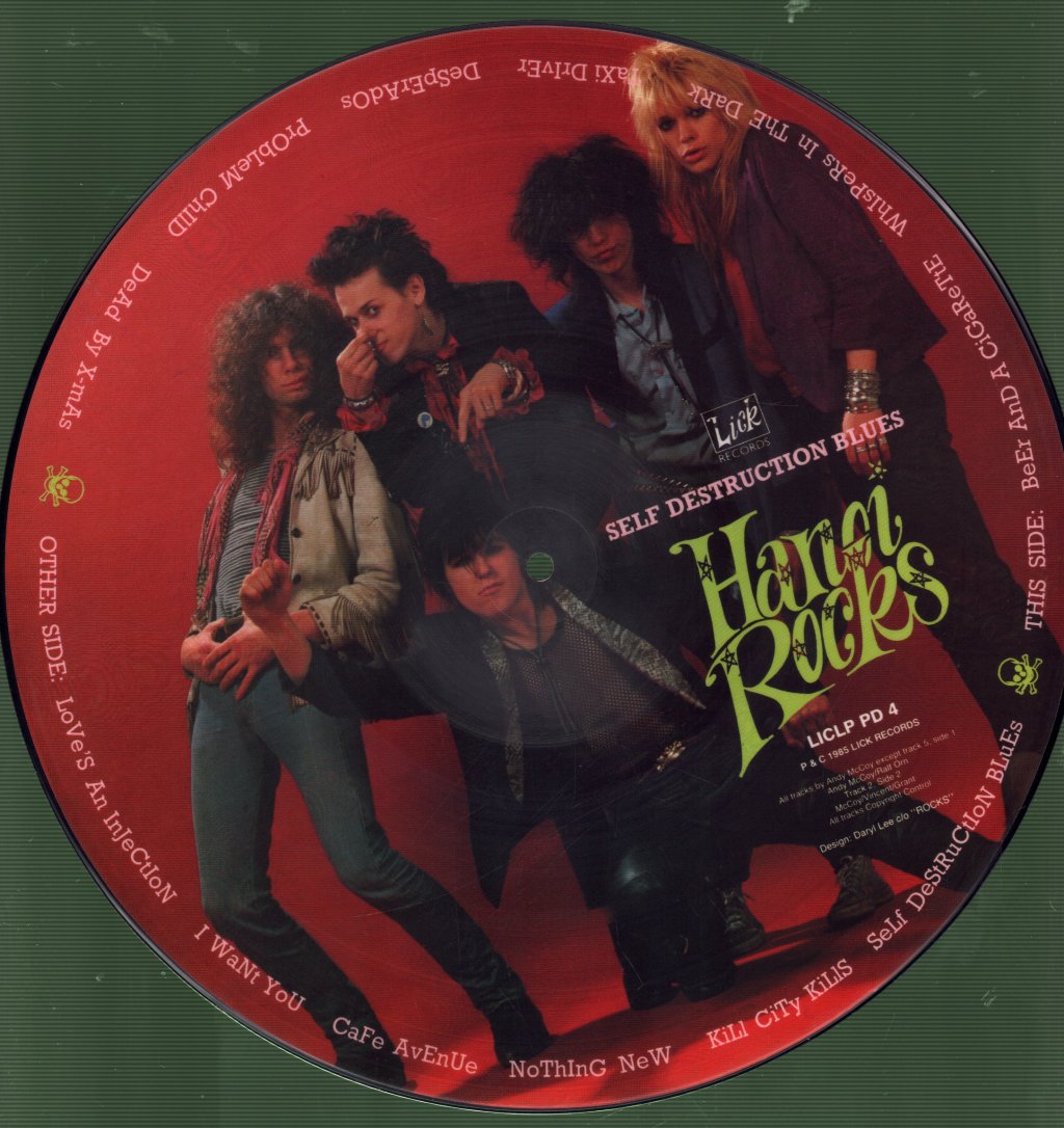 Hanoi Rocks - Self Destruction Blues - Lp
