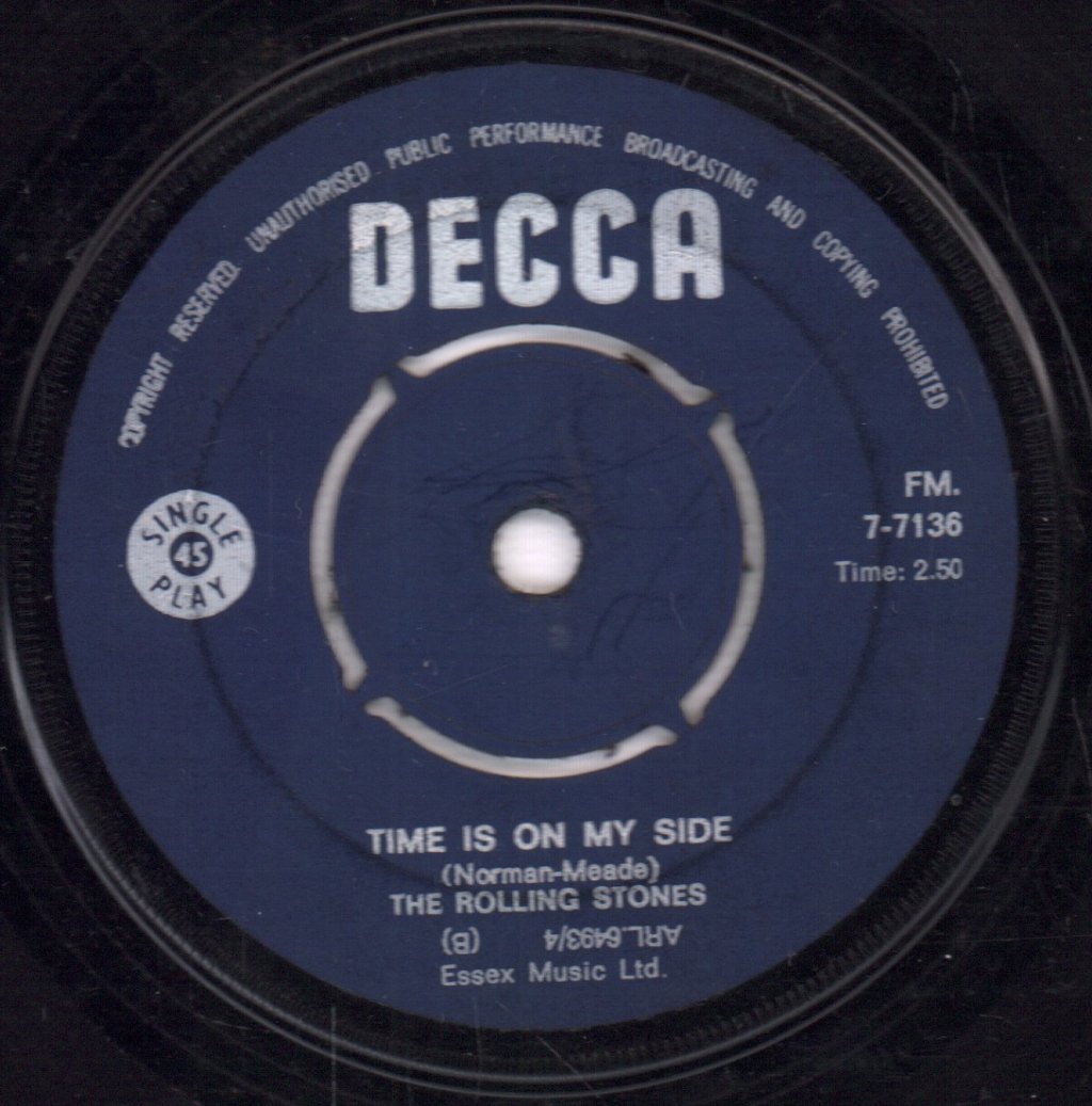 Rolling Stones - Under The Boardwalk - 7 Inch