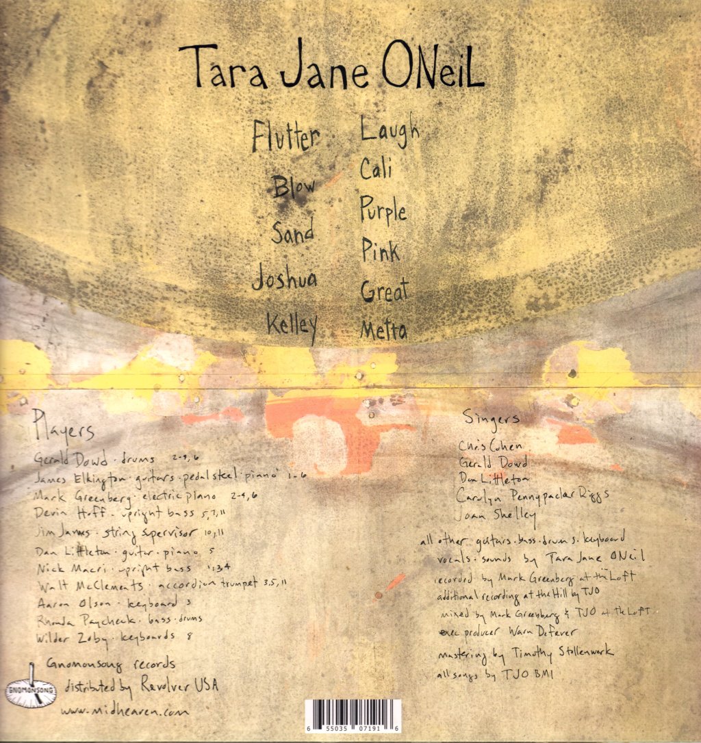 Tara Jane O'neil - Tara Jane O'neil - Lp