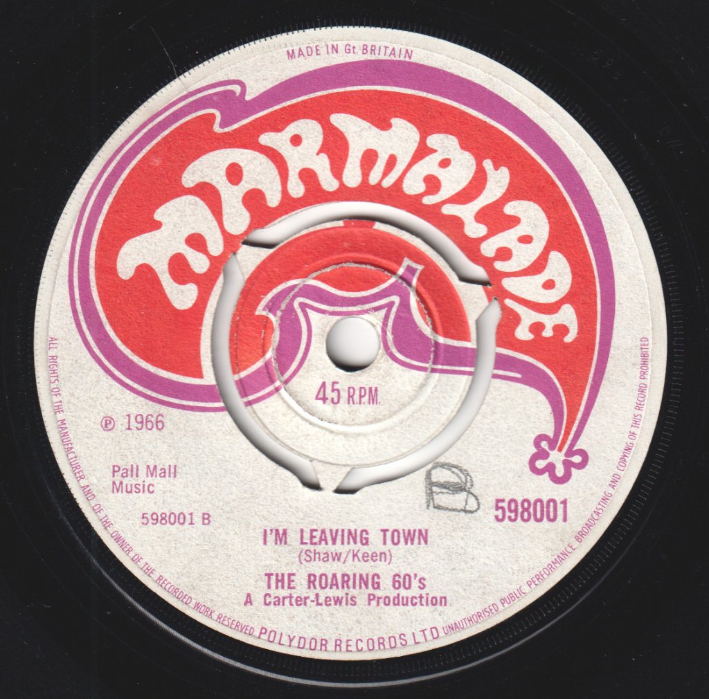 Roaring 60'S - We Love The Pirates - 7 Inch