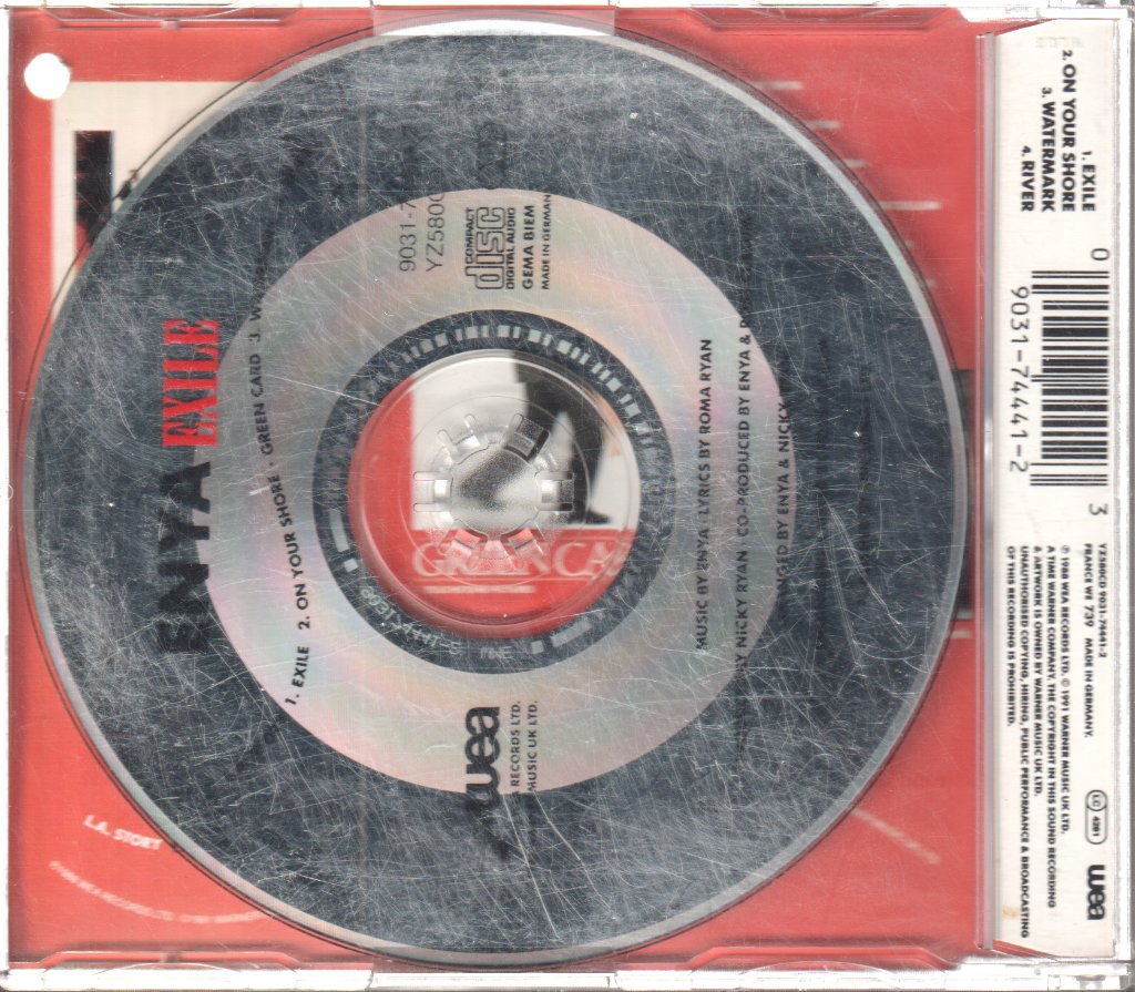 Enya - Exile (Featuring Music From The Motion Pictures 'L.A. Story' & 'Green Card.') - Cd