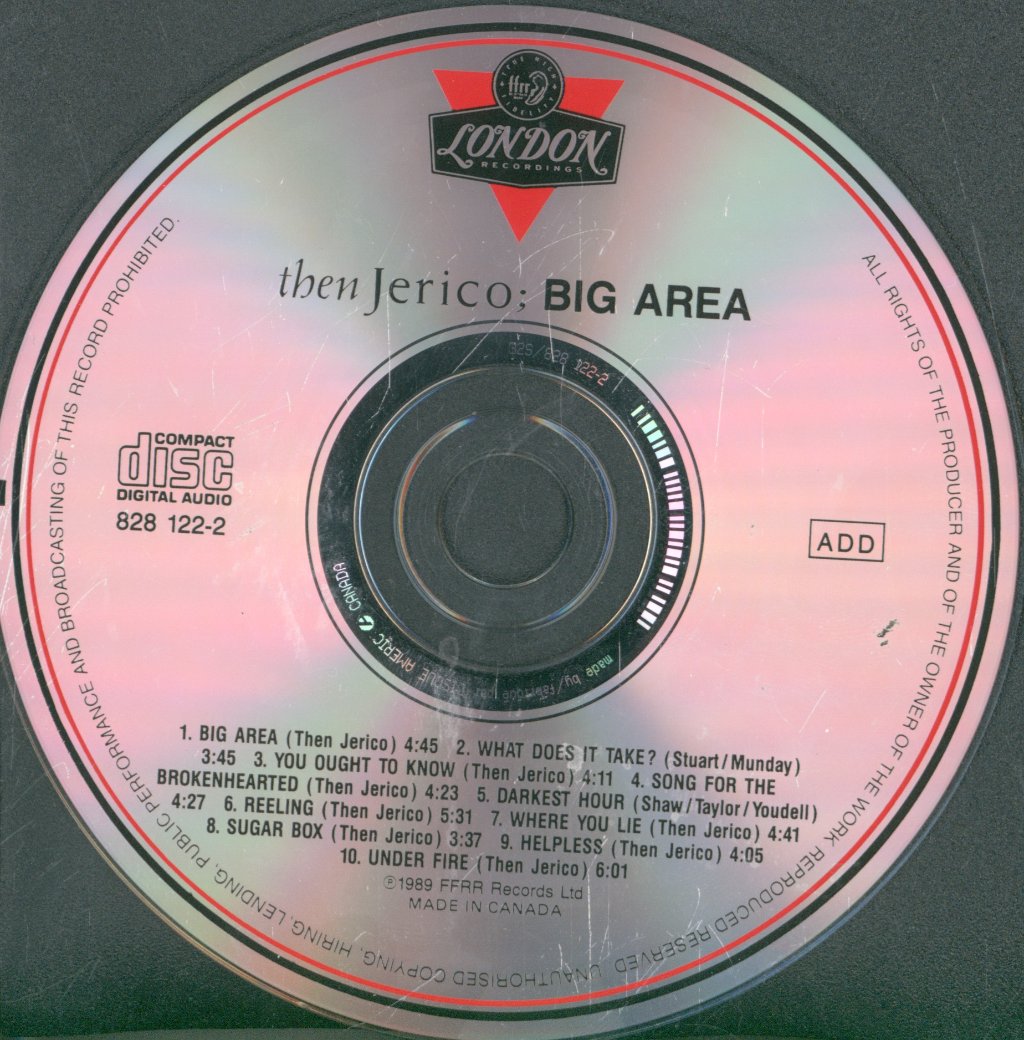 Then Jerico - Big Area - Cd