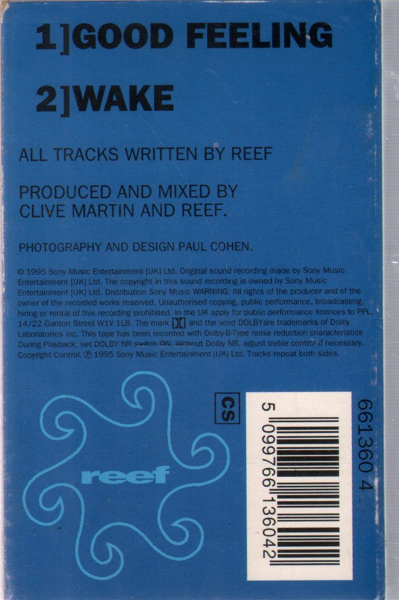Reef - Good Feeling - Cassette