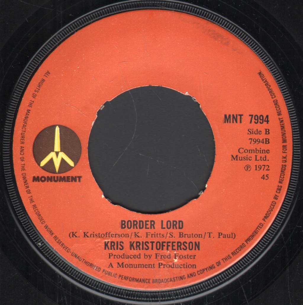 Kris Kristofferson - Josie - 7 Inch