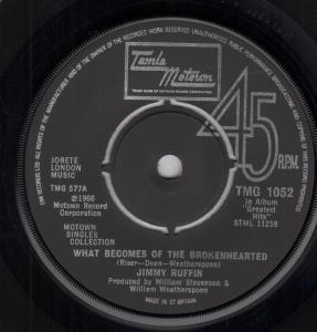 Jimmy Ruffin/Marv Johnson - What Becomes Of The Brokenhearted/I'll Pick A Rose - 7 Inch