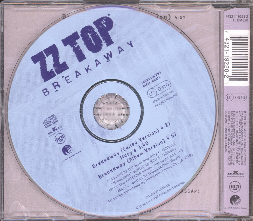 ZZ Top - Breakaway - Cd