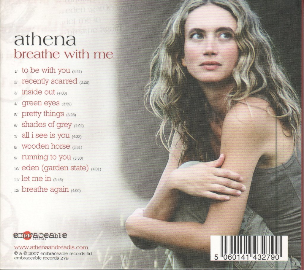 Athena - Breathe With Me - Cd