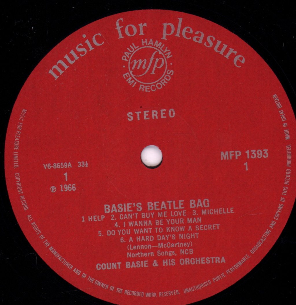 Count Basie - Basie's Beatle Bag - Lp