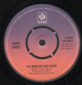 Jimmy James - You Made Me Love Again - 7 Inch