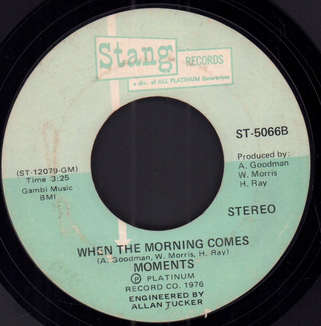 Moments (70'S Group) - Nine Times - 7 Inch