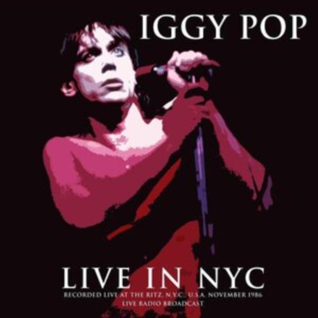 Iggy Pop - Best of Live In Nyc 1986 - Lp