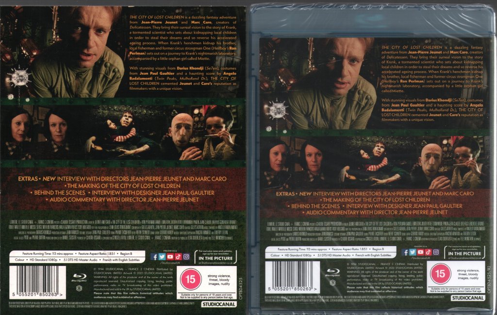 Feature Film - City of Lost Children - Blu-ray - Jean-Pierre Jeunet, Marc Caro - Blu-Ray