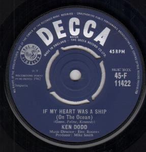 Ken Dodd - If My Heart Was A Ship - 7 Inch