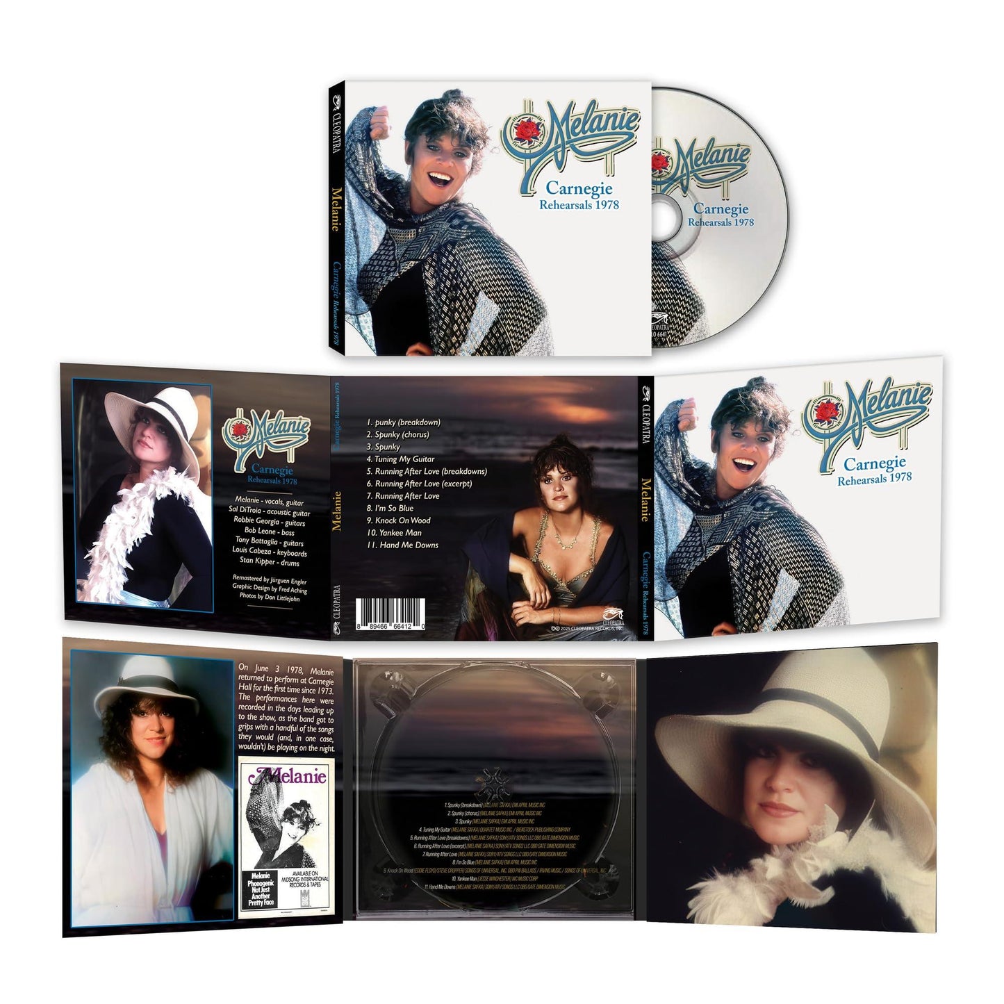 Melanie - Carnegie Rehearsals 1978 - Cd