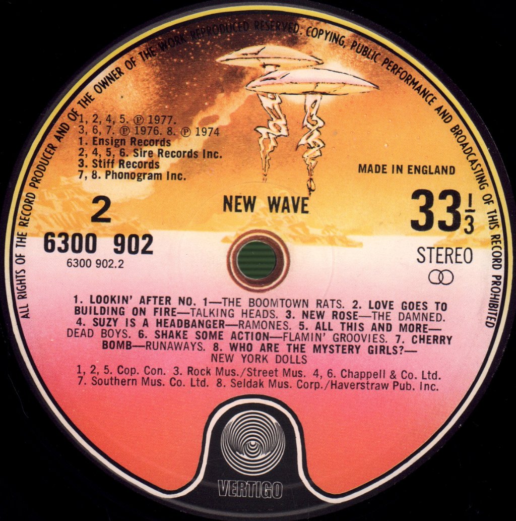 Various Artists - New Wave - Lp