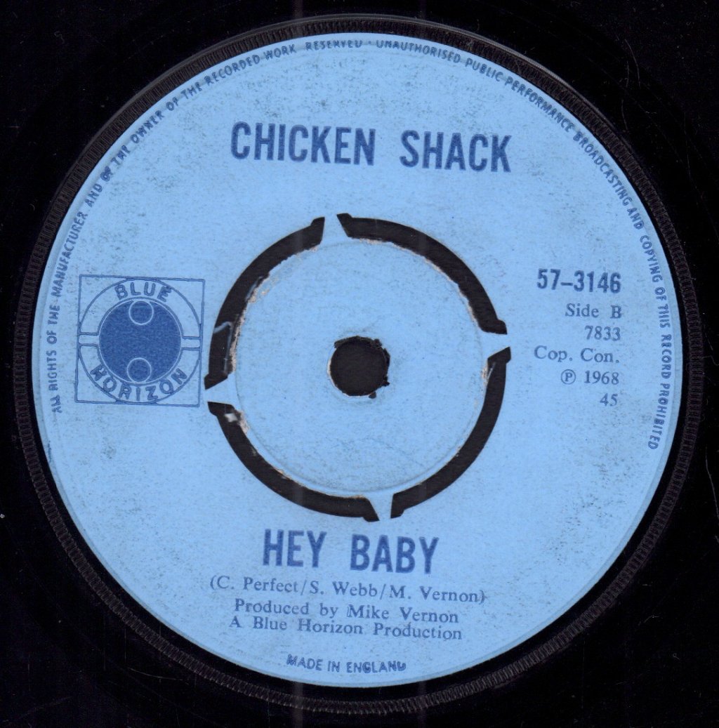 Chicken Shack - When The Train Comes Back - 7 Inch