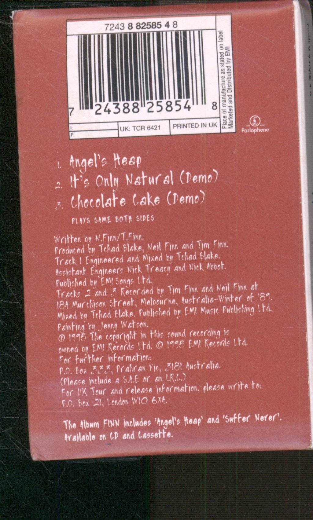 Finn - Angel’s Heap - Cassette