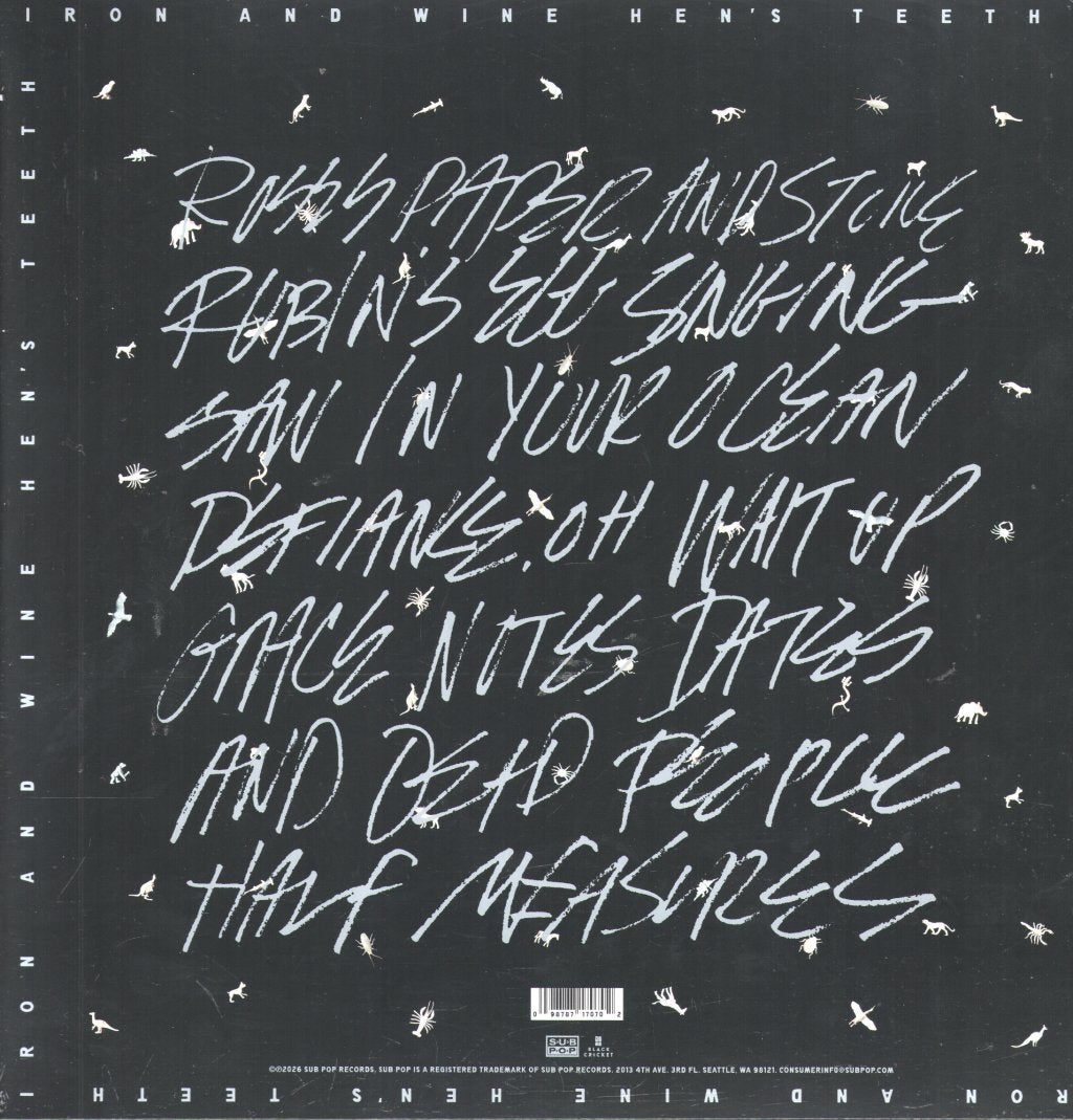 Iron And Wine - Hen's Teeth - Lp