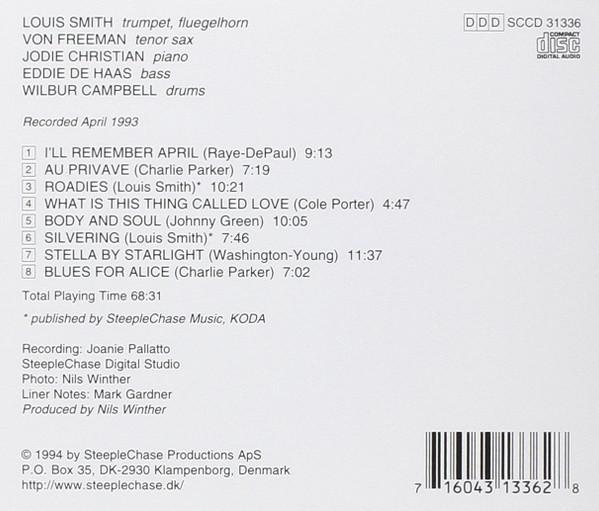 Louis Smith Quintet - Silvering - Cd
