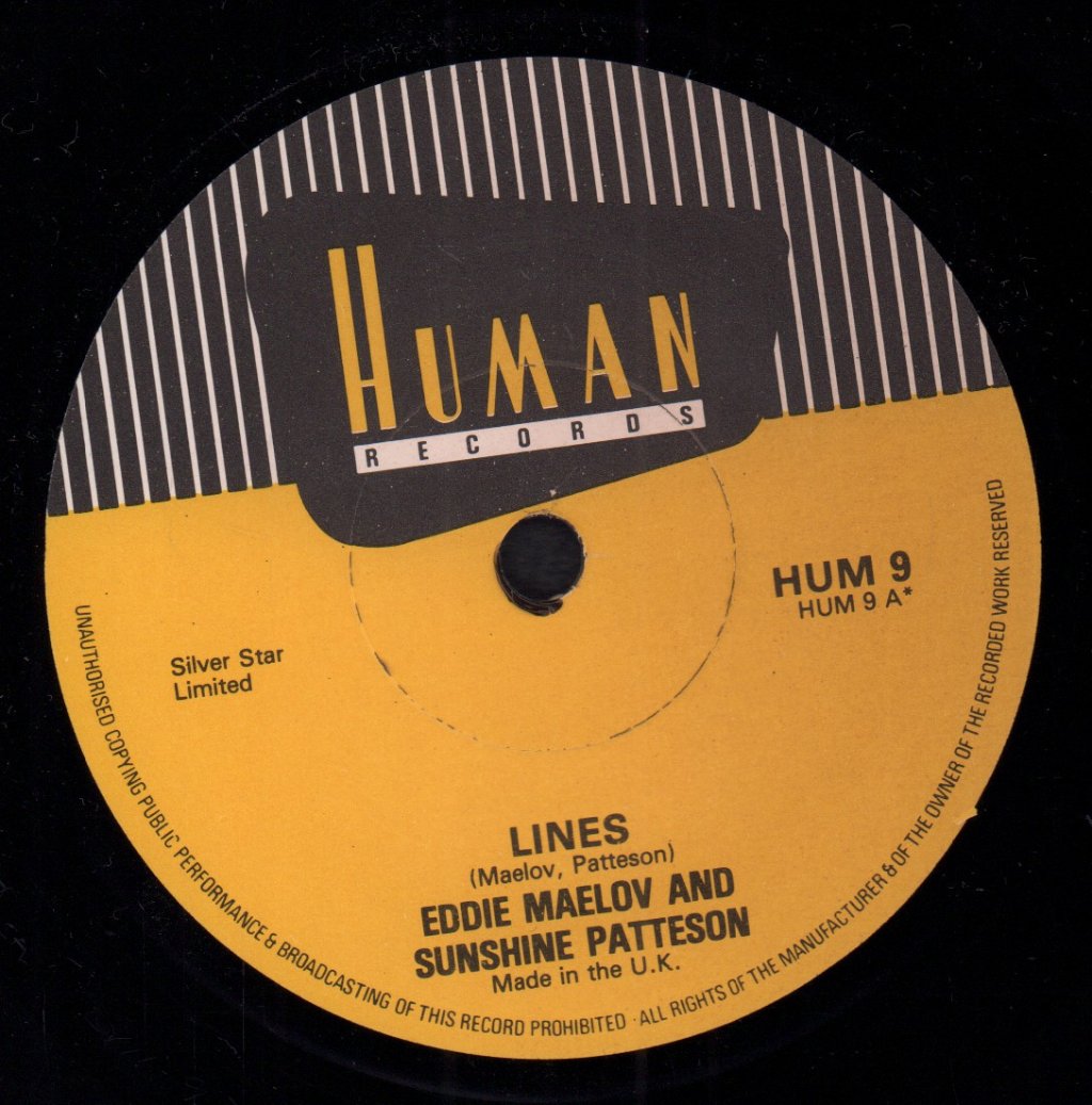 Eddie Maelov And Sunshine Patteson - Lines - 7 Inch
