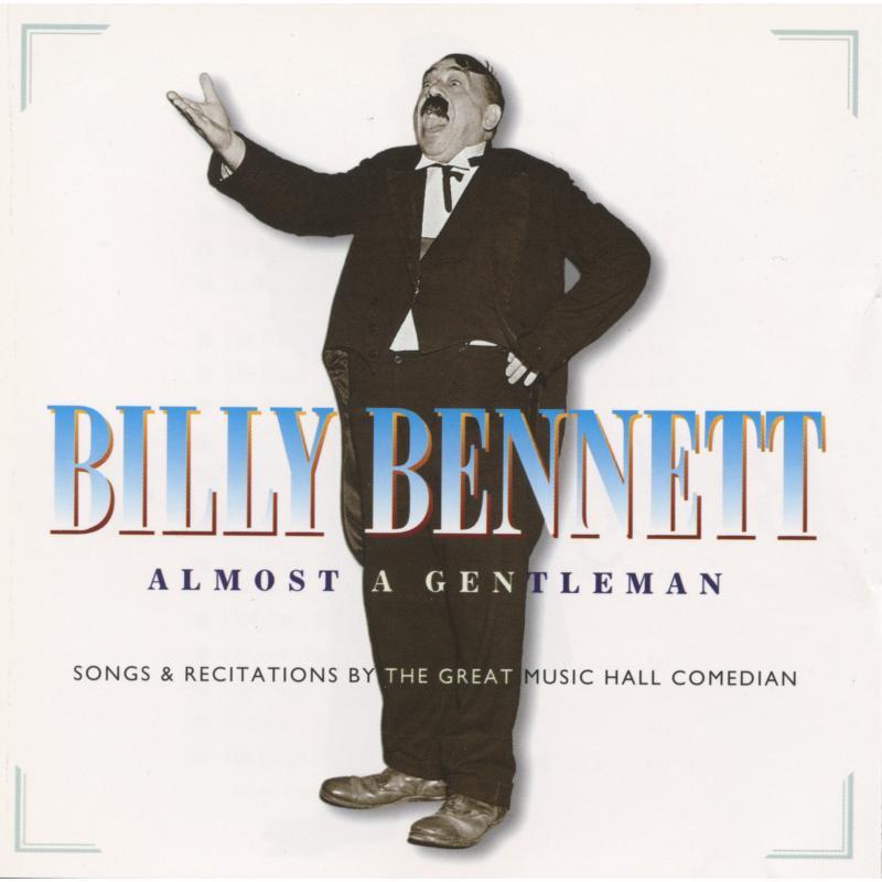 Billy Bennett - Almost A Gentleman - Cd