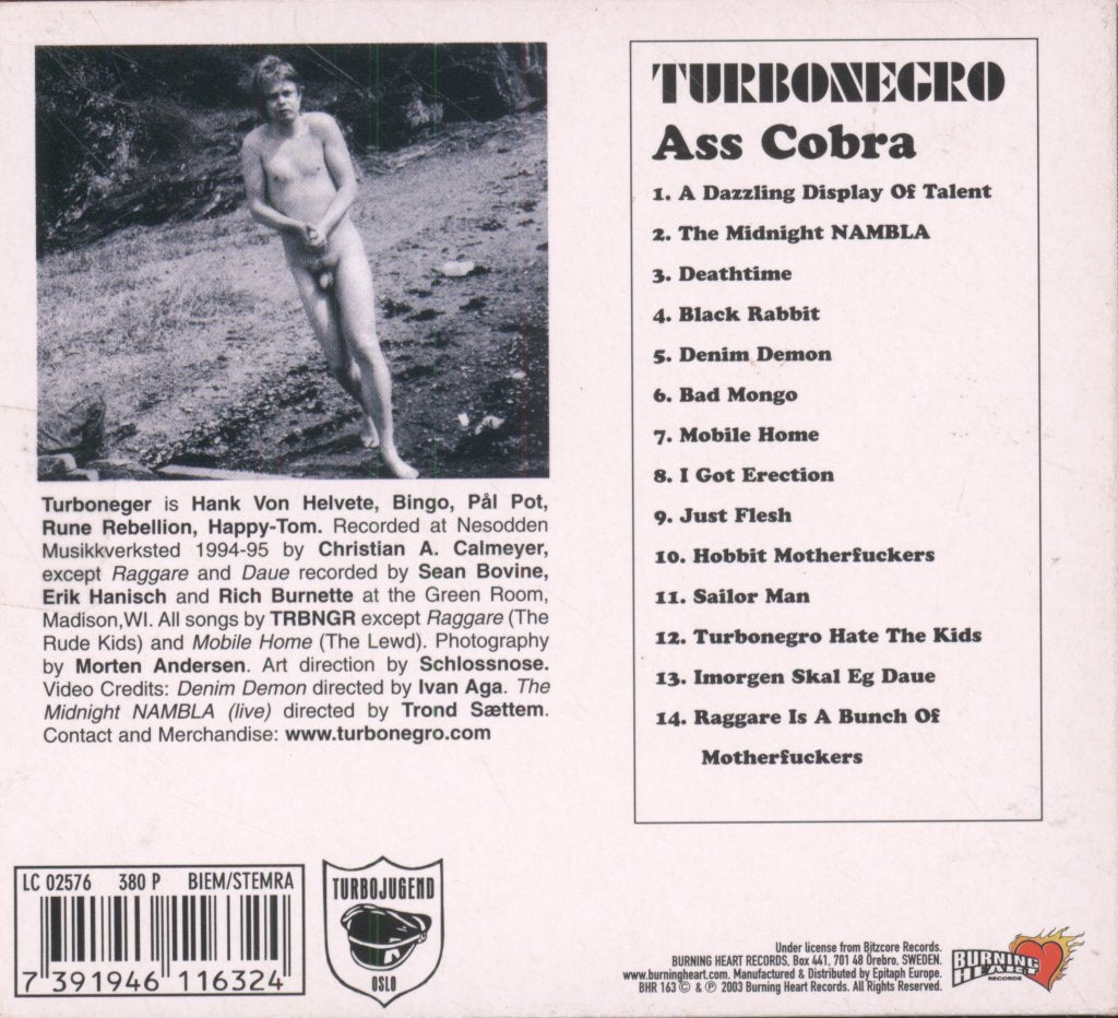Turbonegro - Ass Cobra - Cd