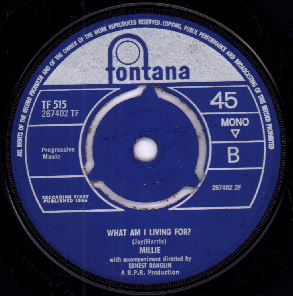 Millie - I've Fallen In Love With A Snowman - 7 Inch