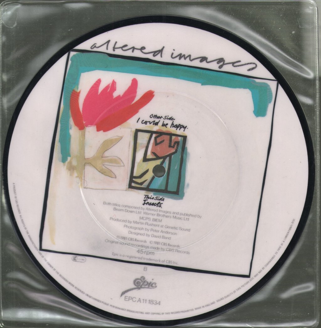 Altered Images - I Could Be Happy - 7 Inch