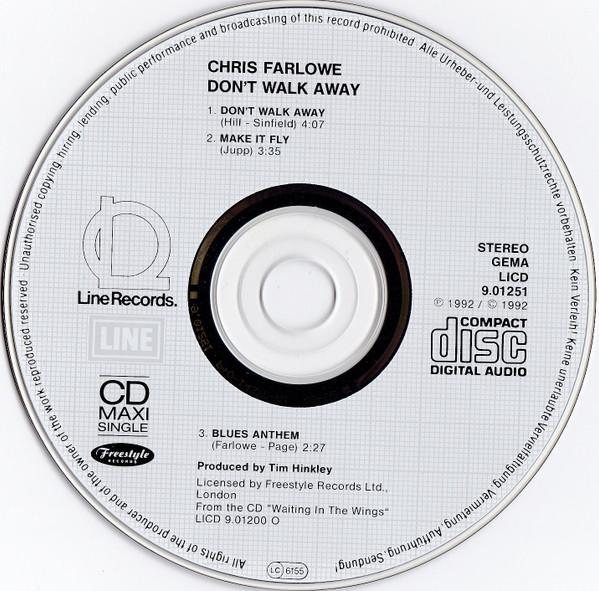 Chris Farlowe - Don't Walk Away - Cd