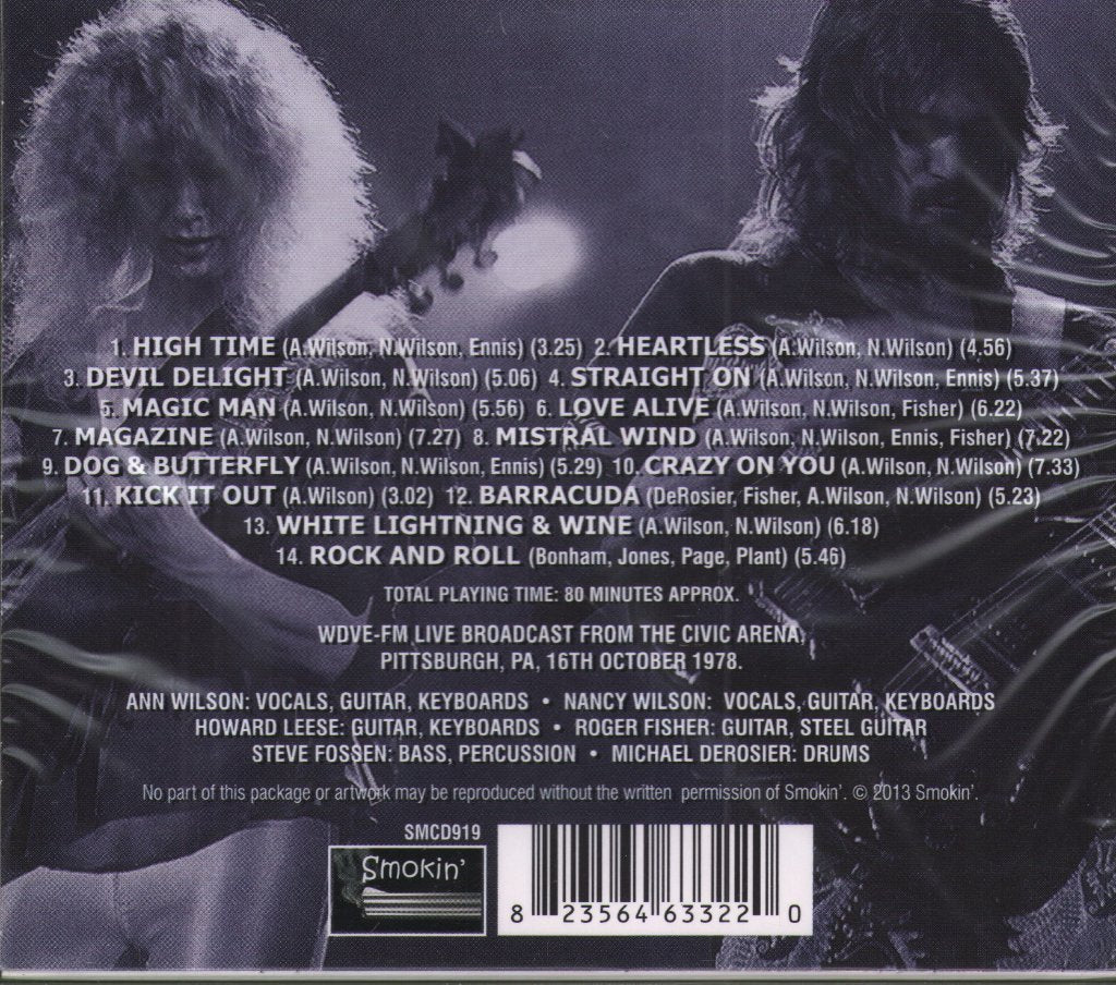 Heart - High Times & Other Delights (1978 Radio Broadcast) - Cd