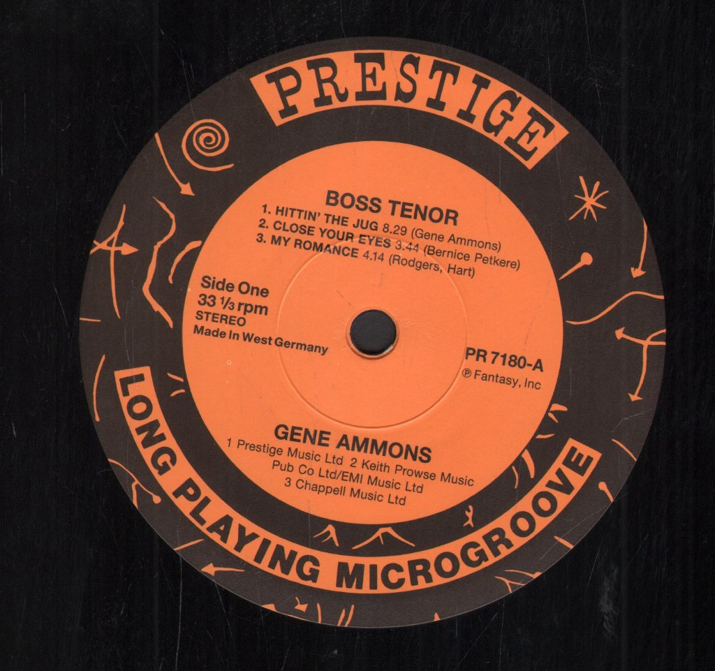 Gene Ammons - Boss Tenor - Lp