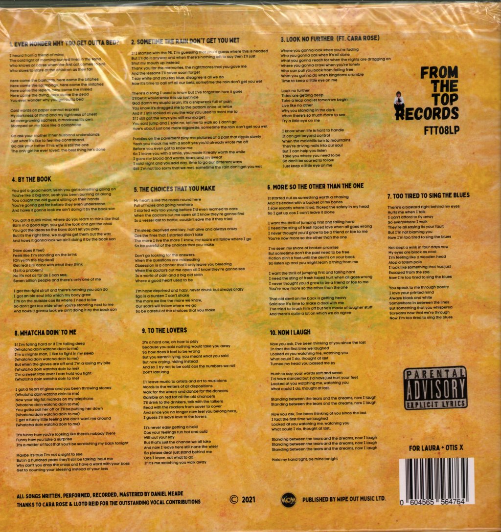 Daniel Meade - Ever Wonder Why You Get Outta Bed? - Lp