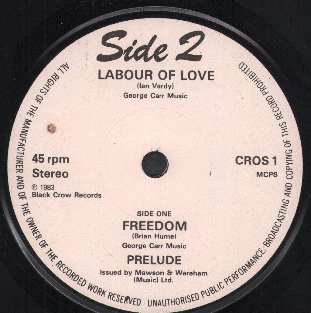 Prelude - Freedom - 7 Inch