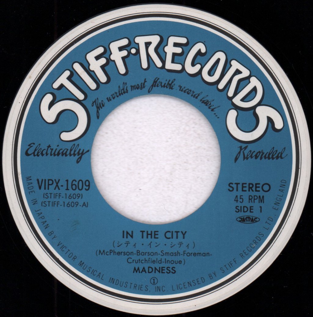 Madness - In The City - 7 Inch