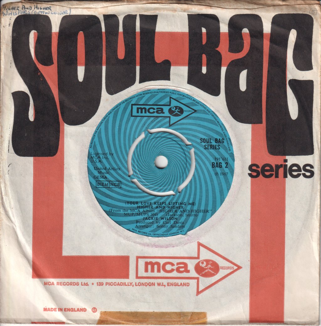 Jackie Wilson - Whispers - 7 Inch