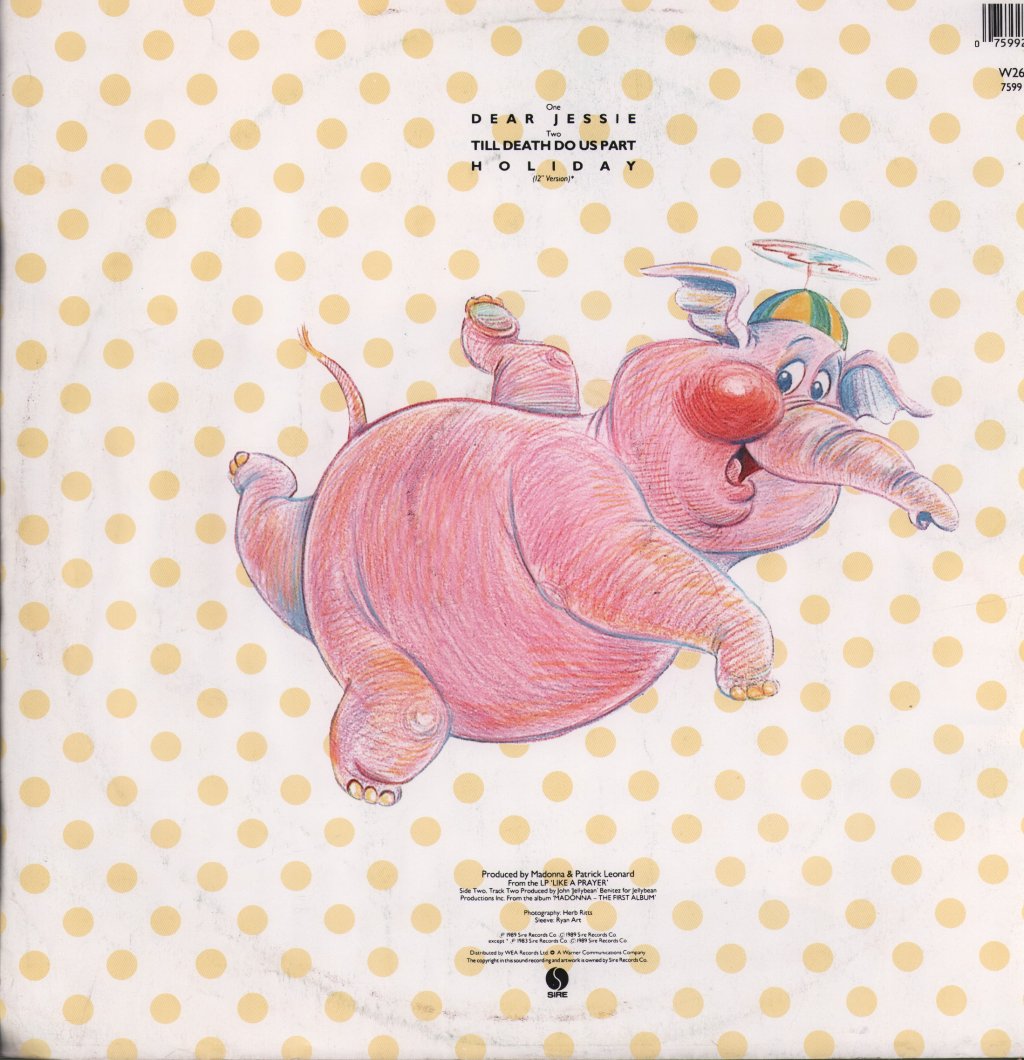 Madonna - Dear Jessie - 12 Inch