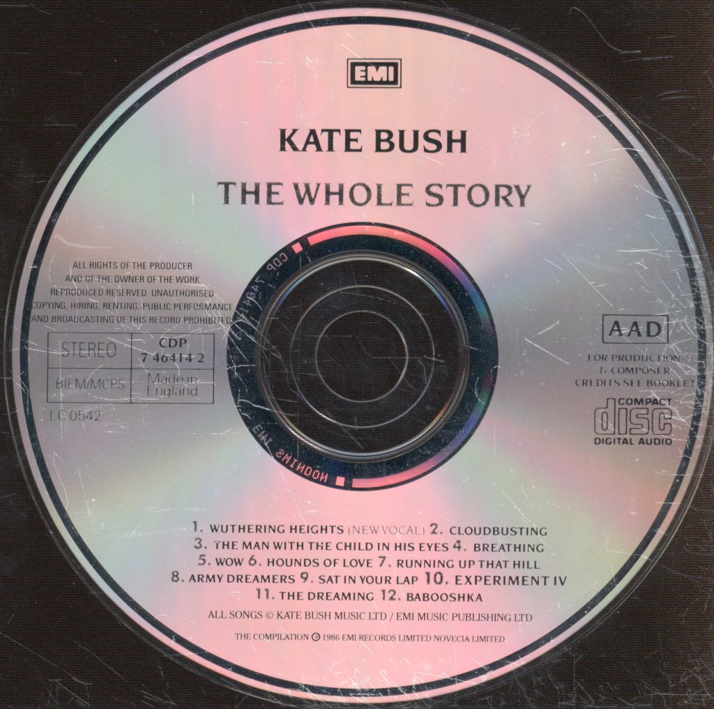 Kate Bush - Whole Story - Cd