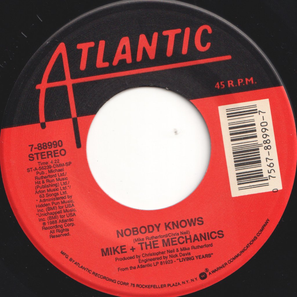 Mike And The Mechanics - Nobody's Perfect - 7 Inch