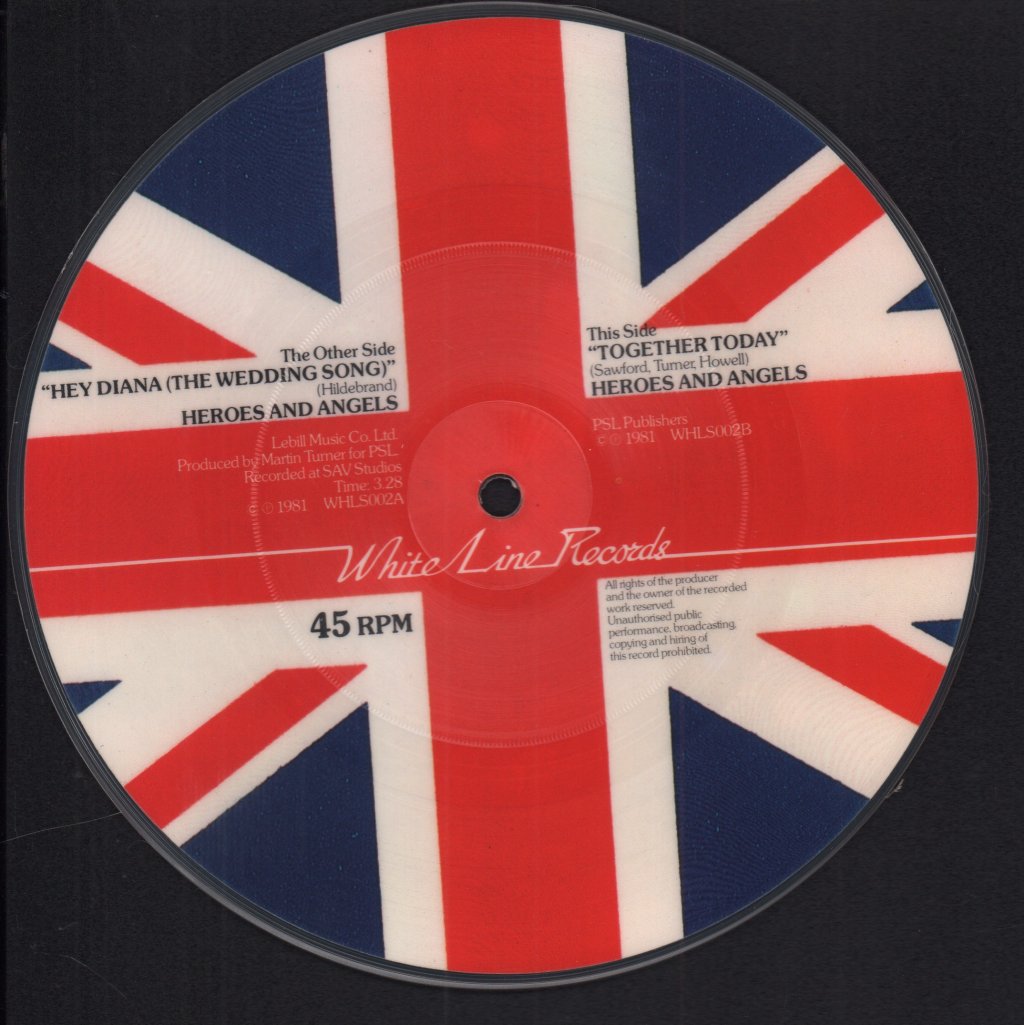 Heroes And Angels - Hey Diana - 7 Inch